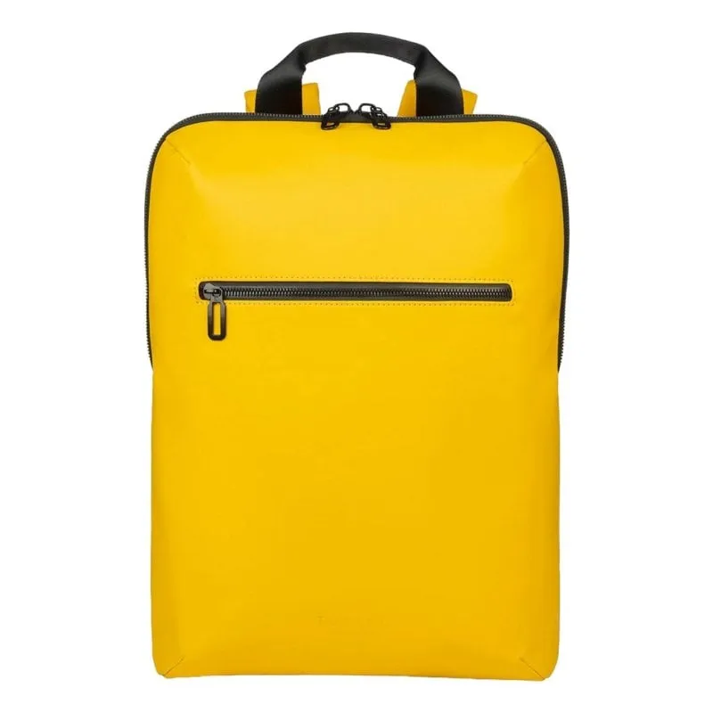 Zaino Tucano Gommo per laptop fino a 16'' Monocromatico, nero/giallo, unisex - immagine 1