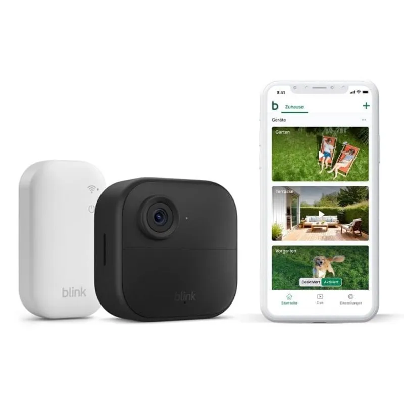 Videocamere di sorveglianza Blink Outdoor 4 FullHD Visione Notturna Esterna Audio Bidirezionale - immagine 1