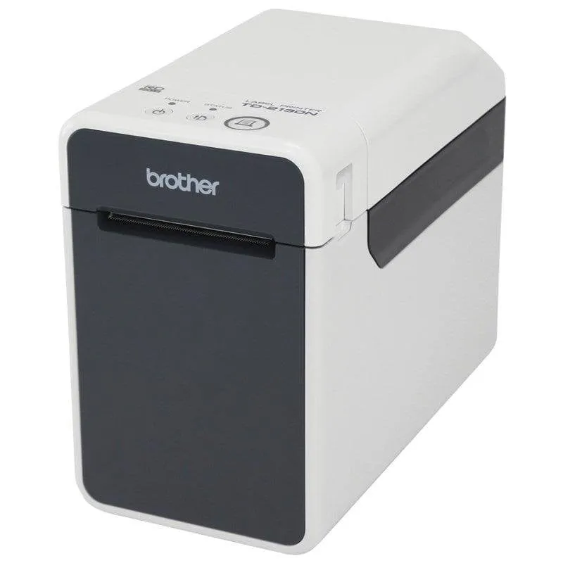 Stampante per Etichette Termica Diretta Ethernet Brother TD-2130N LCD con Taglio Automatico - immagine 1