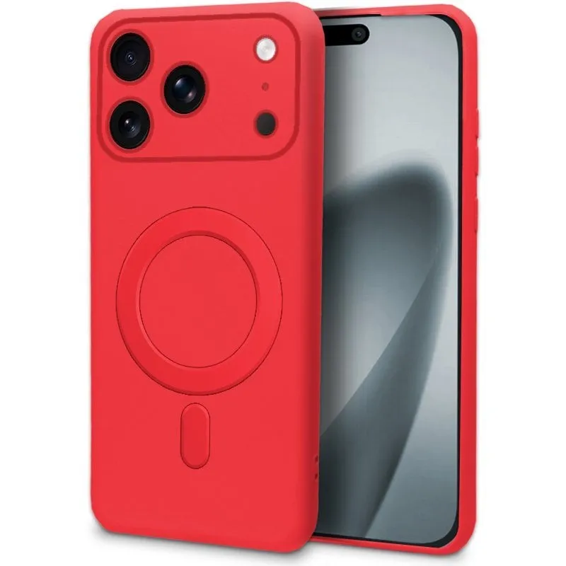 Custodia fantastica per iPhone 17 Pro con cover magnetica rossa - immagine 1