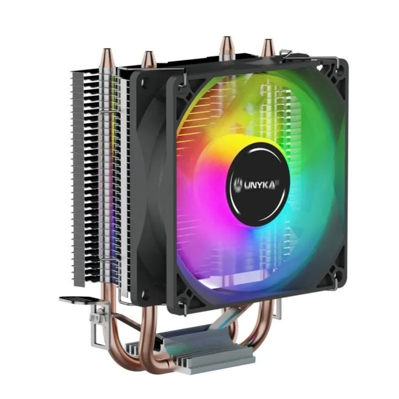 Refrigerazione Aria Unykach Socket LGA1700/AM5 90mm UNYCOOL H20 ARGB ARGB LED - immagine 1