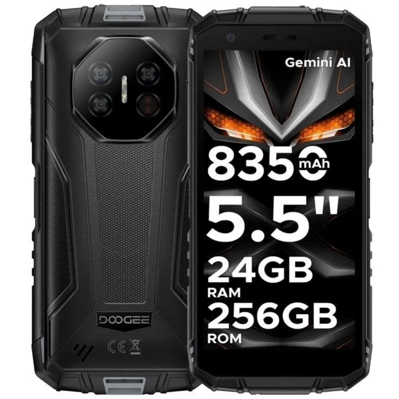 Doogee Fire 3 Ultra 4G 6GB 256GB 5.5" Nero - immagine 1