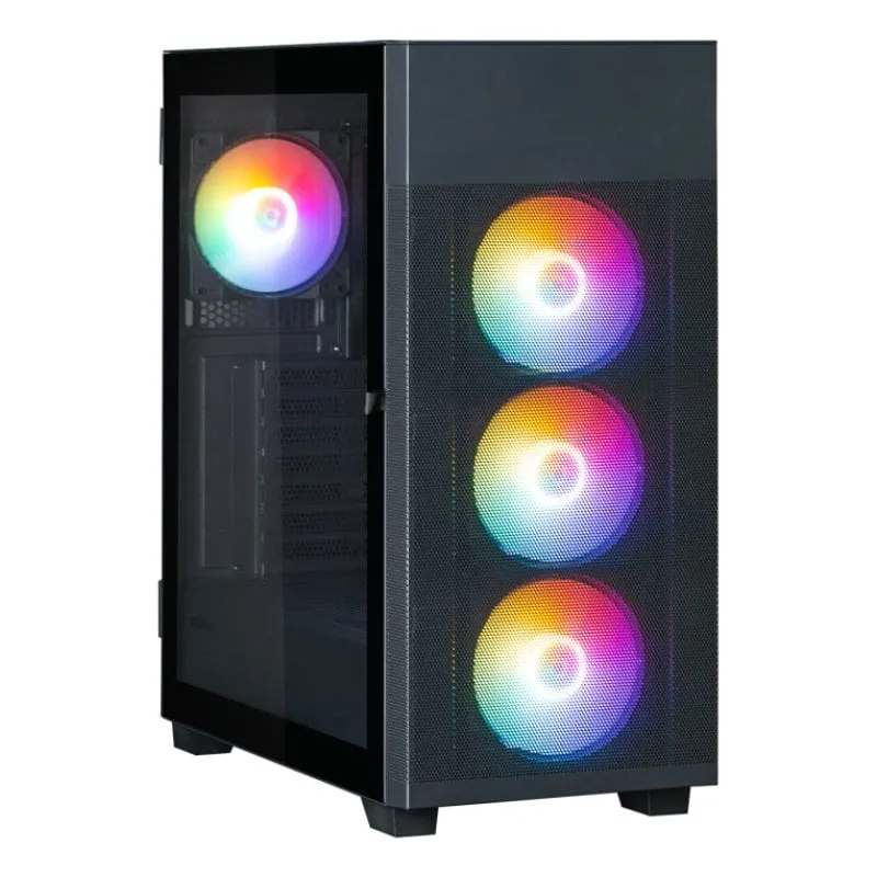 Zalman S5 Neo Atx Box 4xvent 120mm Argb 2xusb 3.0 Nero Senza Alimentatore - immagine 1