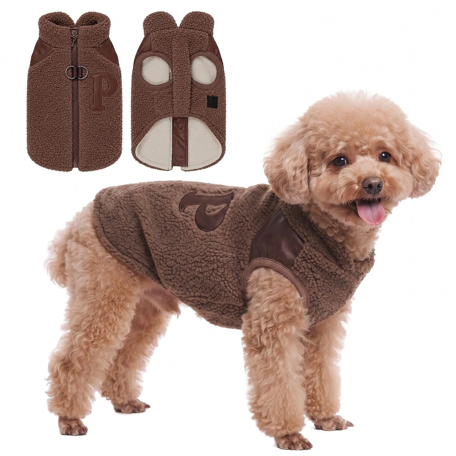 DoggieKit Cappotto Cane Invernale Cappotto per Cani con Fodera in Pile - immagine 1