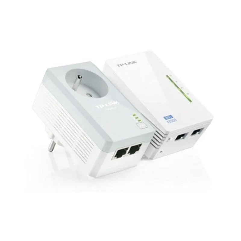 Kit Powerline TP-Link TL-WPA4225 500 Mbit/s Wi-Fi 4 Ethernet AV HomePlug AV Bianco - immagine 1