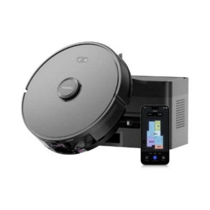 Robot Aspirapolvere Eureka N6 Plus Black Navigazione Base 5.000 Pa 2,5L - immagine 1