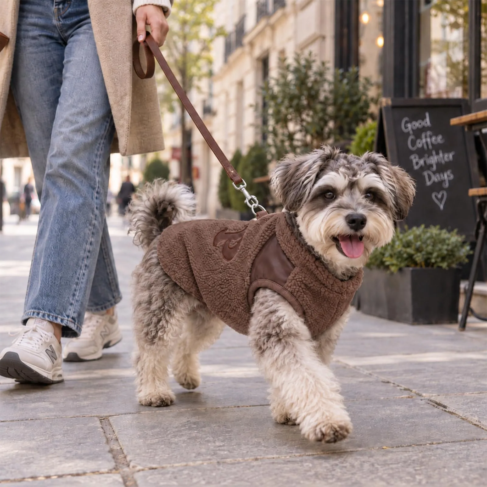 DoggieKit Cappotto Cane Invernale Cappotto per Cani con Fodera in Pile - immagine 9