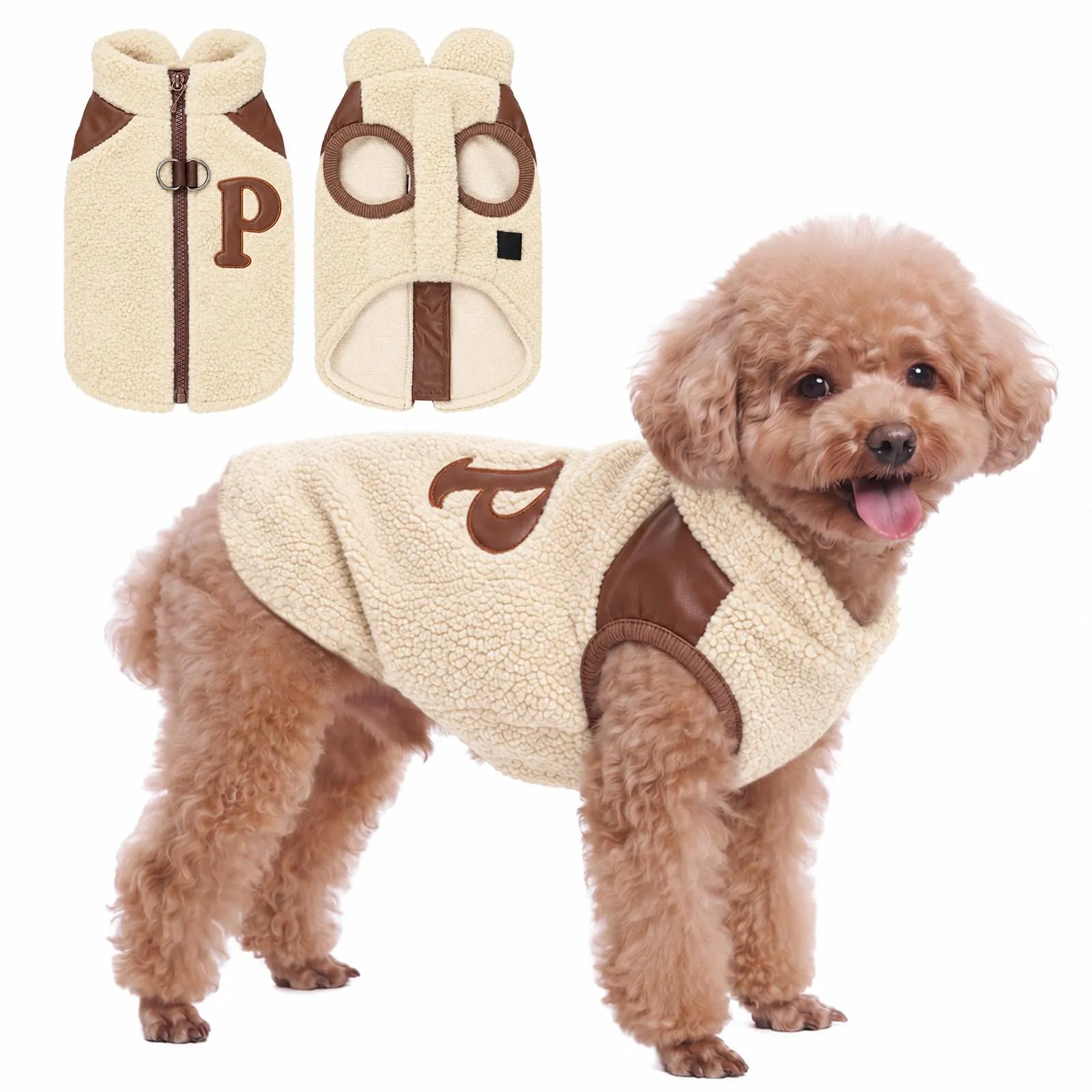 DoggieKit Cappotto Cane Invernale Cappotto per Cani con Fodera in Pile - immagine 1