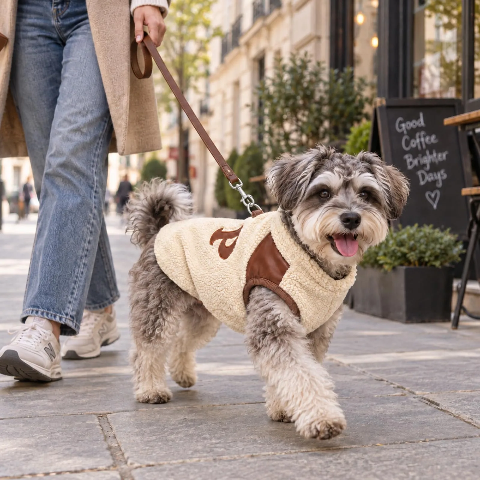 DoggieKit Cappotto Cane Invernale Cappotto per Cani con Fodera in Pile - immagine 9