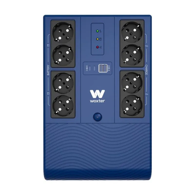 Sai Woxter 1200VA Batteria 12V Schuko USB-C Display LED Protezione Avanzata - immagine 1