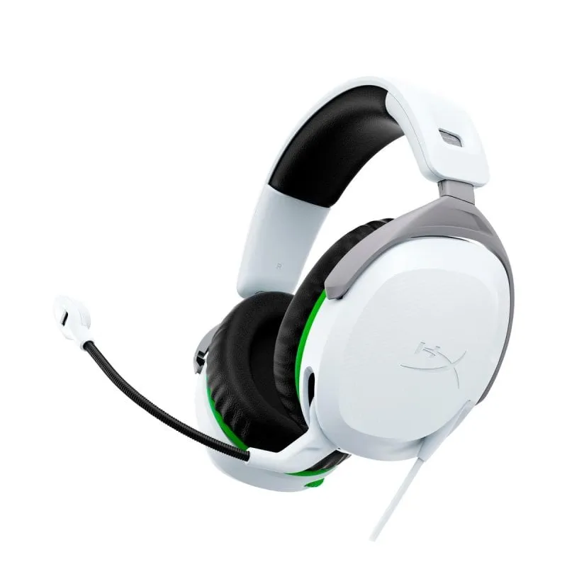 Auricolari HyperX CloudX Stinger 2 cablati Jack 3,5 mm Gaming con Microfono, Bianchi - immagine 1