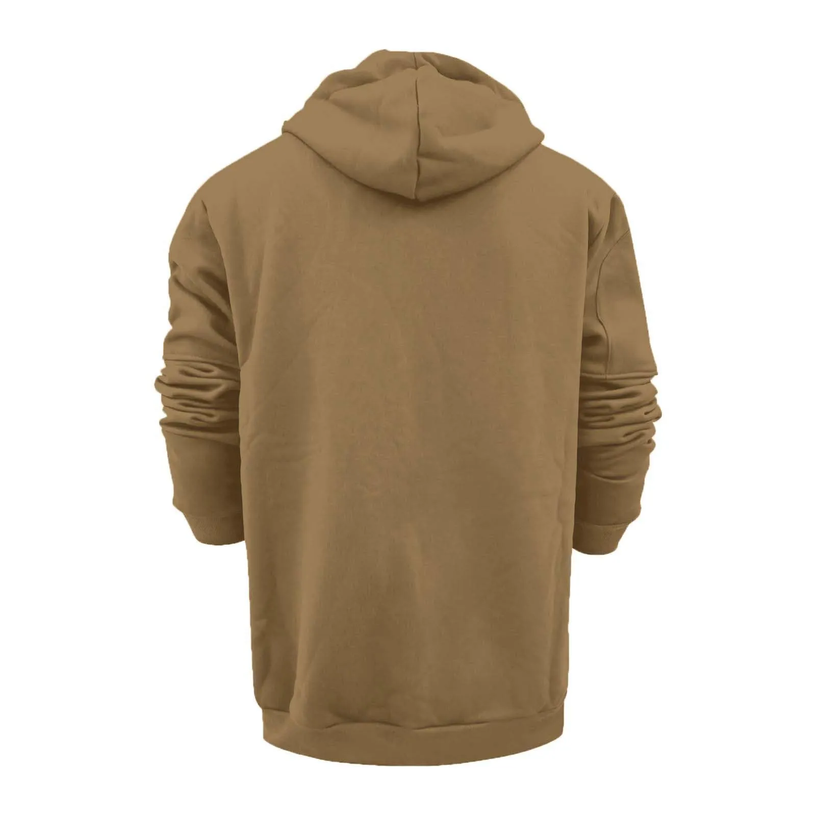 Felpa Uomo Con Cappuccio&Zip Felpe Lavoro Abbigliamento Invernale/Autunno - immagine 3