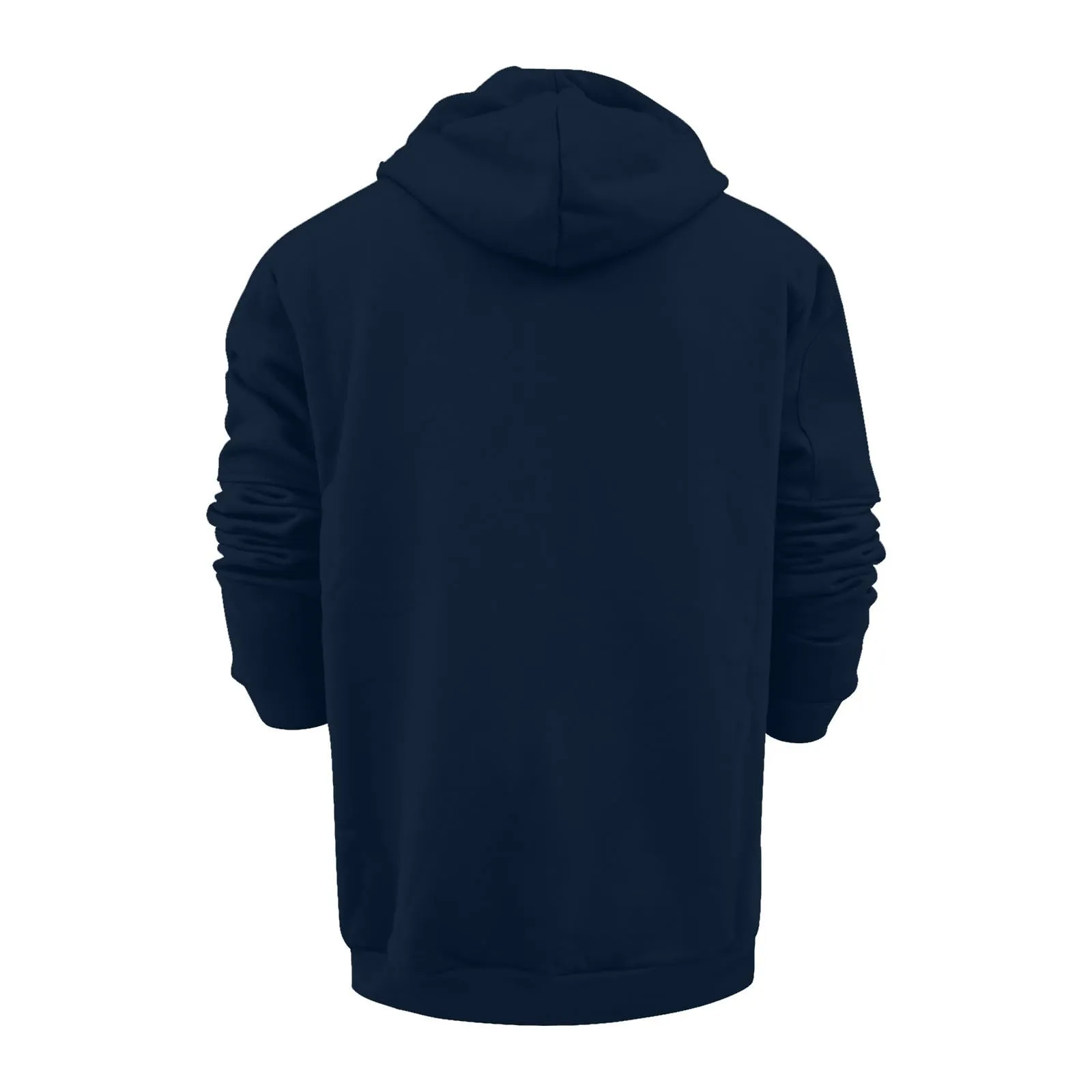 Felpa Uomo Con Cappuccio&Zip Felpe Lavoro Abbigliamento Invernale/Autunno - immagine 4