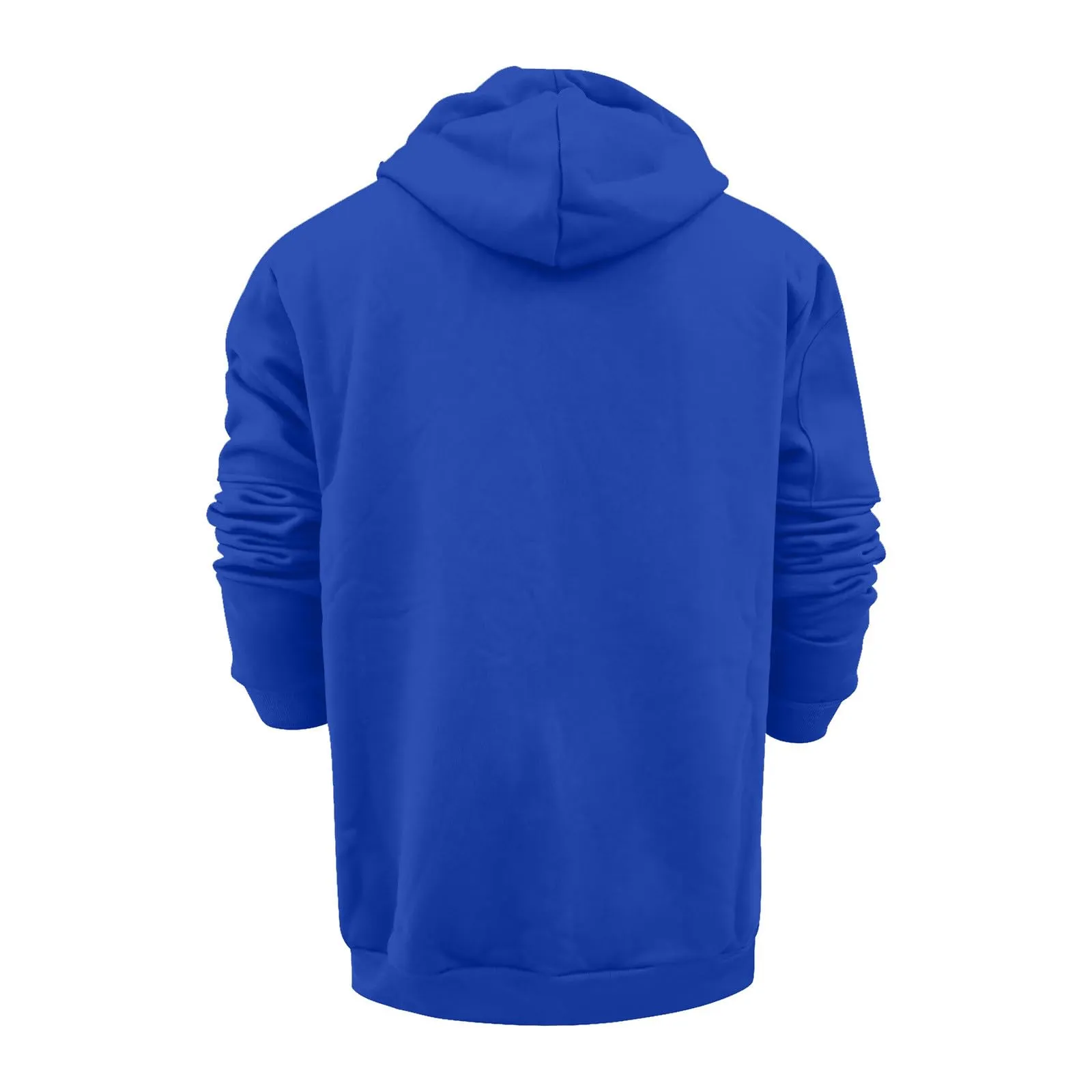 Felpa Uomo Con Cappuccio&Zip Felpe Lavoro Abbigliamento Invernale/Autunno - immagine 4