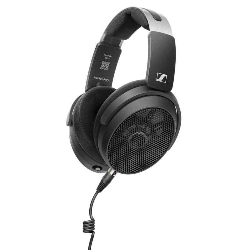 Auricolari Sennheiser HD 490 PRO cablati Jack 3,5 mm Hi-Fi circumaurali aperti neri - immagine 1