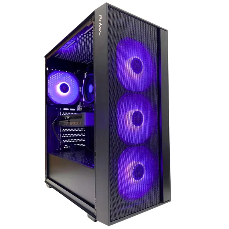 PC Sobremesa Tecnowake WakeRyder-X AMD Ryzen 5 8400F 32GB 1TB SSD RX 9060 XT RGB WiFi - immagine 1