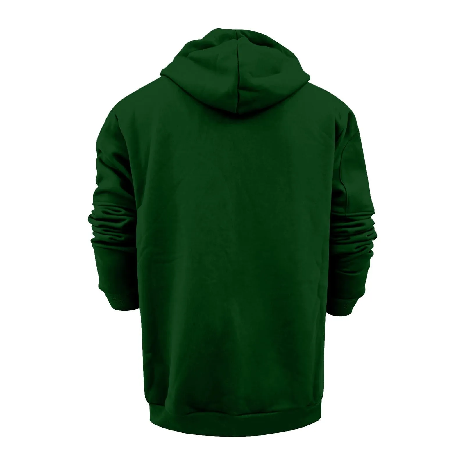Felpa Uomo Con Cappuccio&Zip Felpe Lavoro Abbigliamento Invernale/Autunno - immagine 5