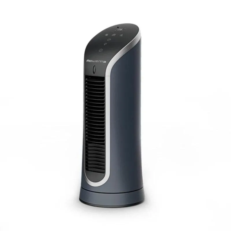 Ventilatore a Colonna Rowenta Eole Compact VU6220F0 11W 6 Velocità LED Ultra Silenzioso Timer - immagine 1
