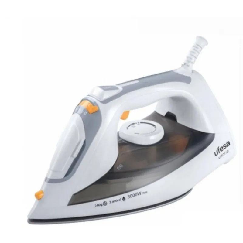 Ferro da stiro Ufesa PV3700 Vittoria 3000 W vapore regolabile suola ceramica auto-spegnimento - immagine 1