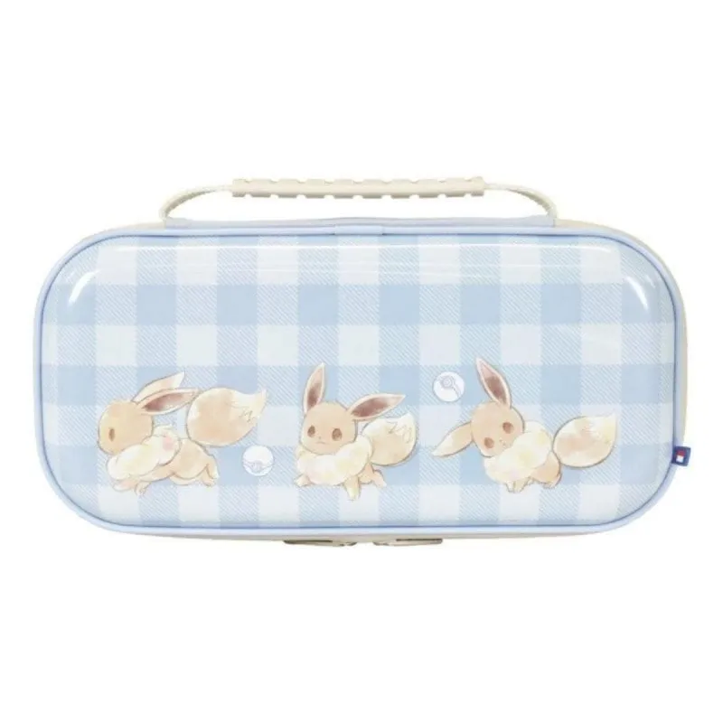 Custodia Hori NSX-088E Vault Case Eevee resistente a graffi Blu Bianco Nintendo Switch 2 - immagine 1