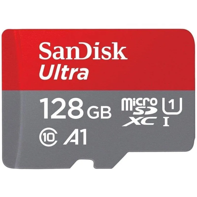 Scheda memoria Sandisk Ultra MicroSDXC 128GB 140 MB/s Classe 10 UHS-I A1 - immagine 1