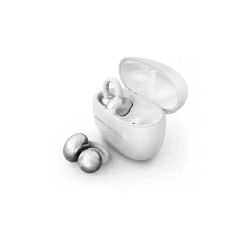 Auricolari Open Sound Bluetooth 5.4 True Wireless con Cancellazione Rumore, Microfono incorporato, Resistente all'acqua IPX4, Bianco - immagine 1