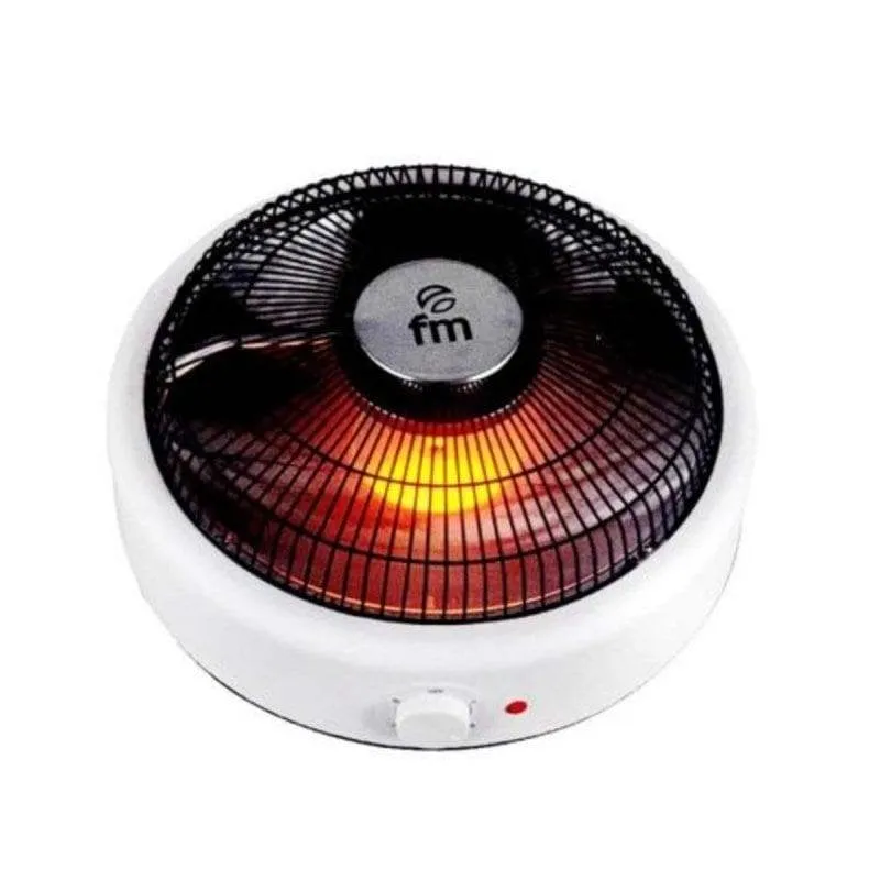 Stufa Elettrica Ceramica Fm BETA-900 900 W 2 Livelli Sicurezza Antiribaltamento - immagine 1