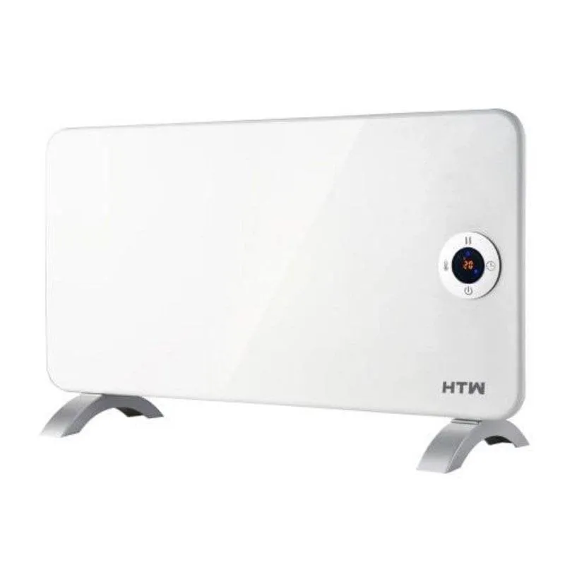 Stufa Elettrica Ceramica HTW 2000W con Display Digitale per Pavimento - immagine 1