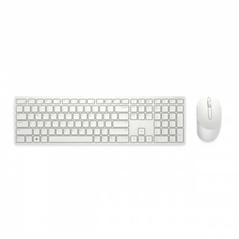 Mouse wireless USB-A 1600 DPI Bianco ottico 3 tasti con rotella - immagine 1