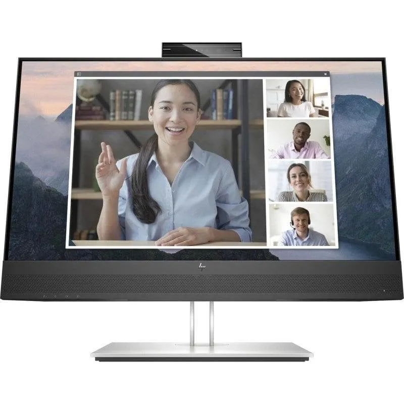 Monitor PC HP E24mv G4 23,8" FullHD 60Hz IPS Webcam Altoparlanti Ergonomico - immagine 1