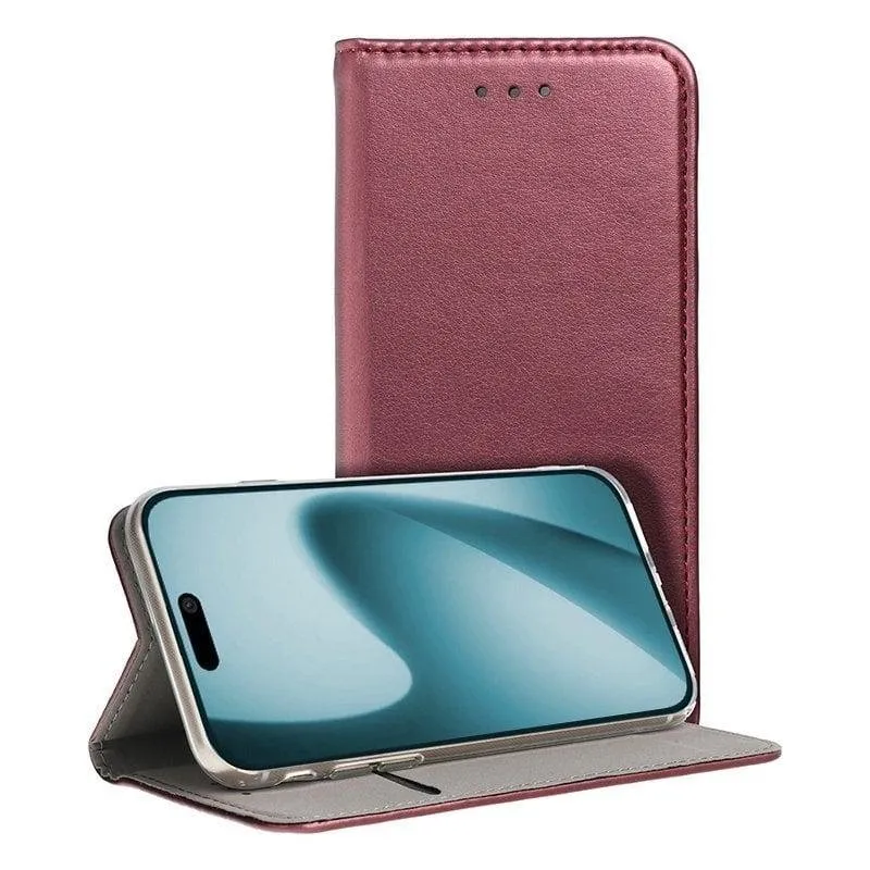 Funda per smartphone Cool Flip Cover Polipiel Burgundy Protezione Libro per iPhone Air - immagine 1