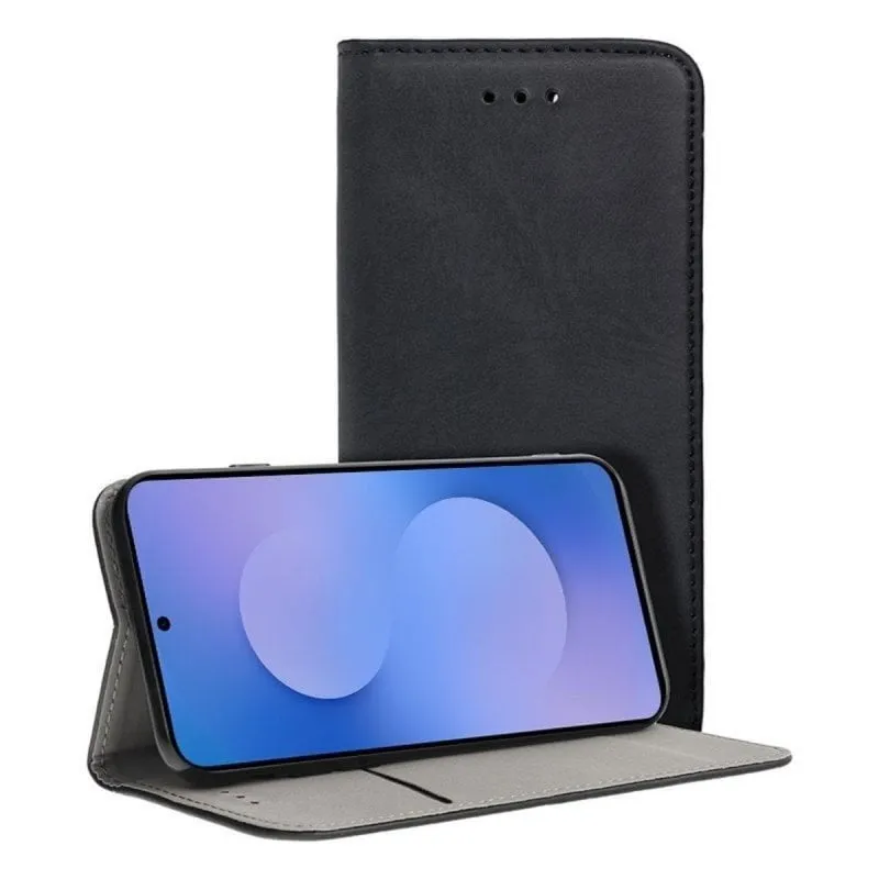 Funda per smartphone Cool Flip Cover Polipelle Nera Protezione Totale per Samsung S25 FE - immagine 1