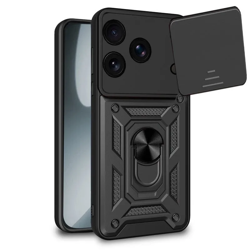 Custodia rigida per iPhone 17 Pro, nera - immagine 1