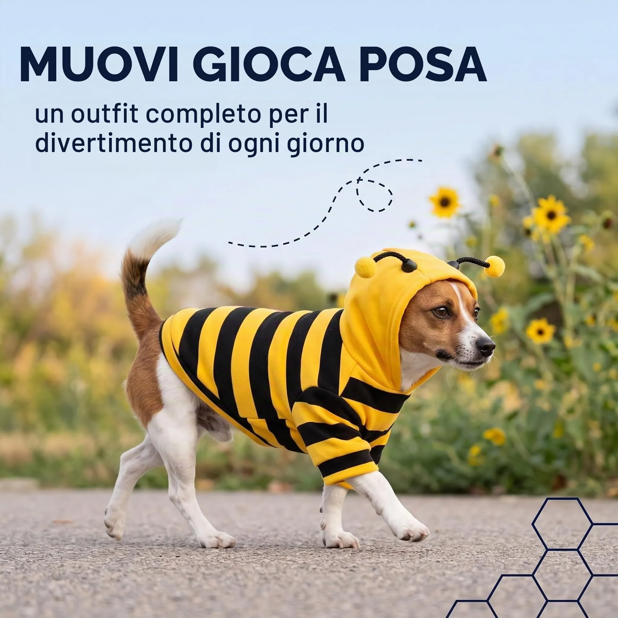 IMLDUY Costume Ape per Gatto e Cani Piccola Taglia, Vestiti Halloween Gatto con Cappuccio, Felpa Morbida per Animali Domestici 2-4kg, Travestimento Divertente per Feste e Natale - immagine 6