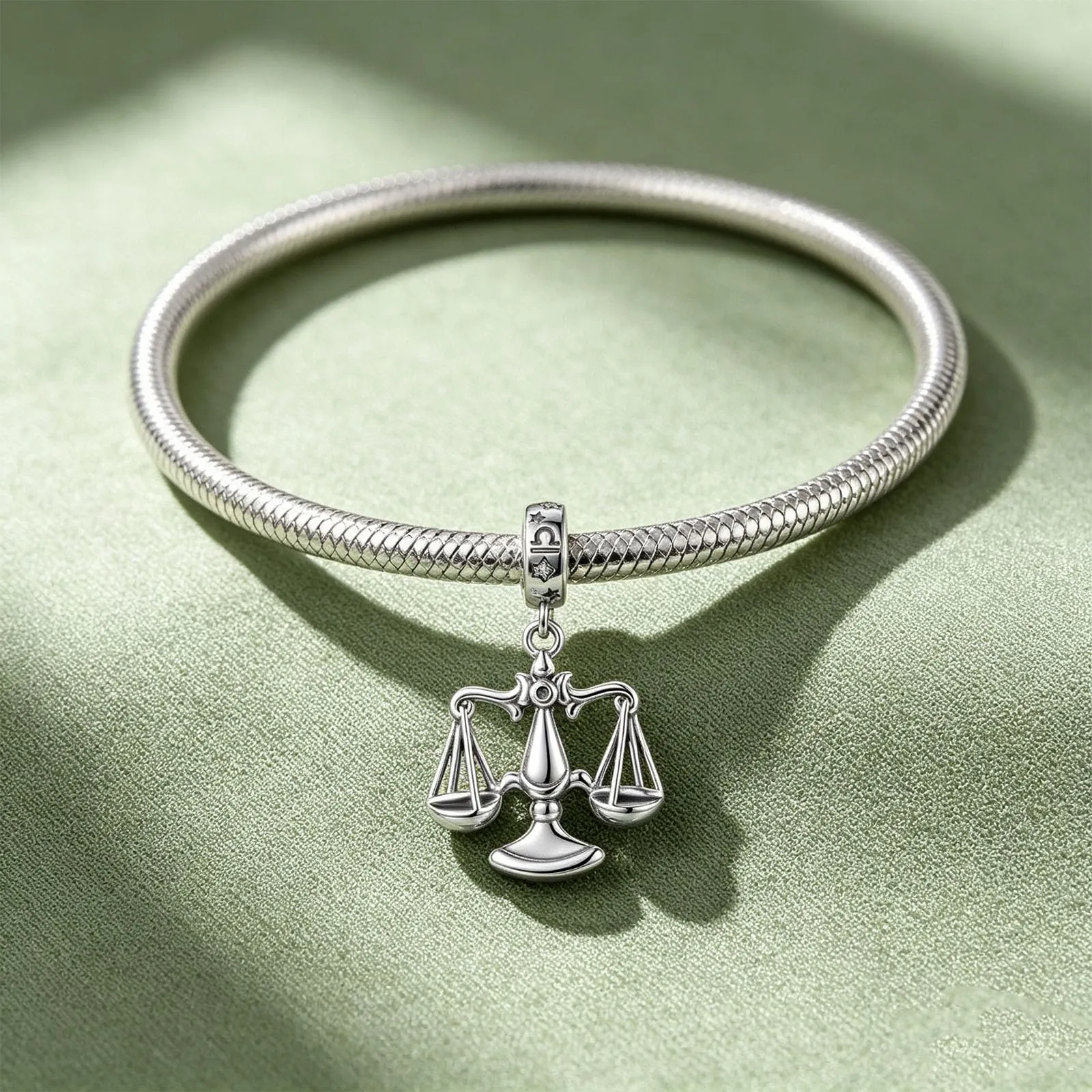 ROMANTICWORK Gioielli da donna in argento Sterling 925, koala, maiale, gatto, colibrì, mucca delle Highlands, leone, volpe, scimmia, teschio, mano, tigre, panda rosso, per bracciali - immagine 3