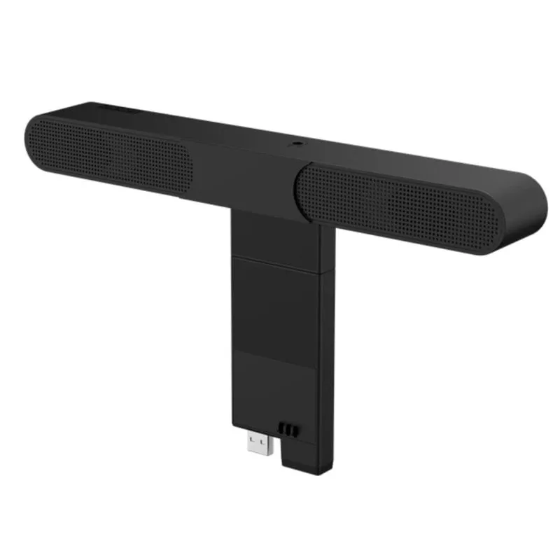 Altoparlanti Lenovo Soundbar cablati 2.0 4W USB compatti nero - immagine 1