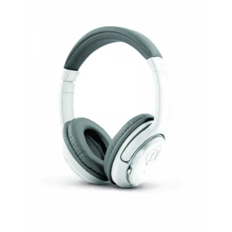 Auricolari Esperanza Libero wireless Bluetooth per musica circumaurali grigio e bianco - immagine 1