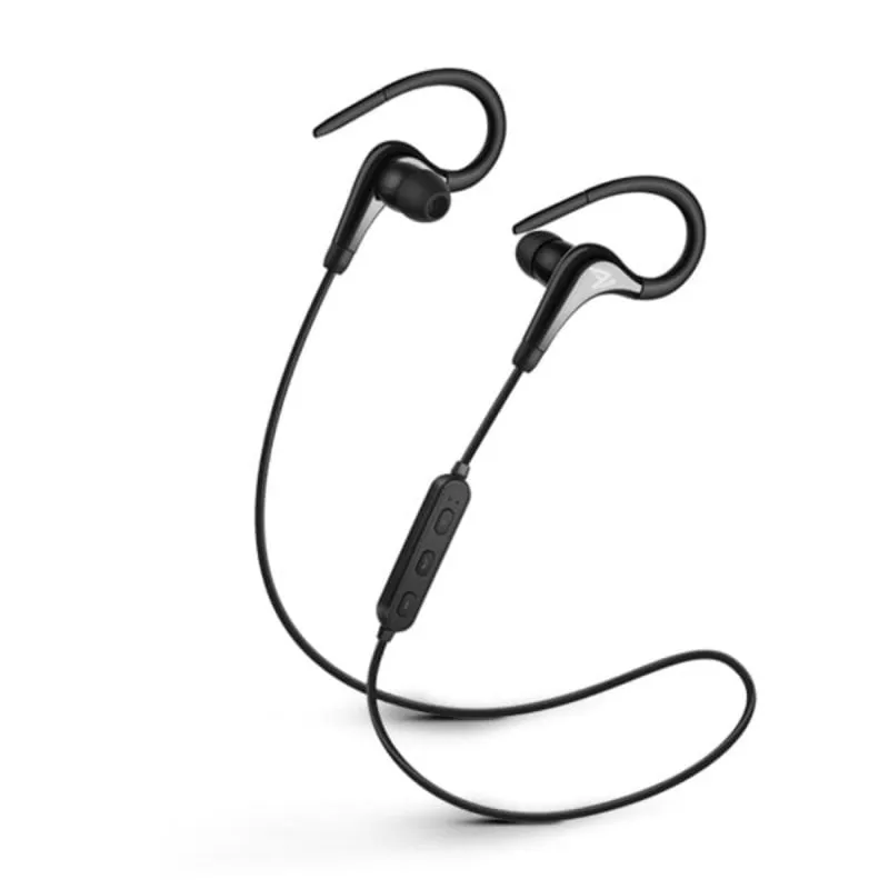 Auricolari Savio WE-03 wireless Bluetooth sportivi ultra-leggeri con microfono, neri - immagine 1