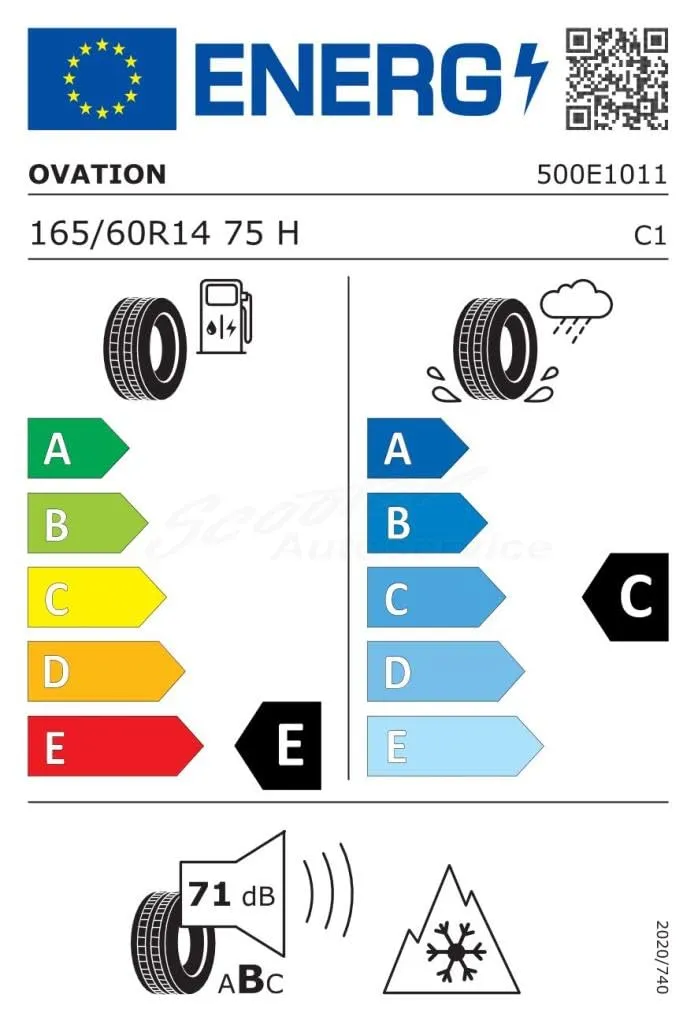 Ovation VI-782 AS M+S - 165/60R14 75H - Pneumatico 4 stagioni - immagine 2