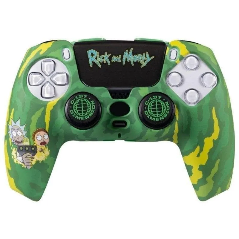 Set Accessori Controller Blade Rick and Morty PS5 Edizione Esclusiva Glow - immagine 1
