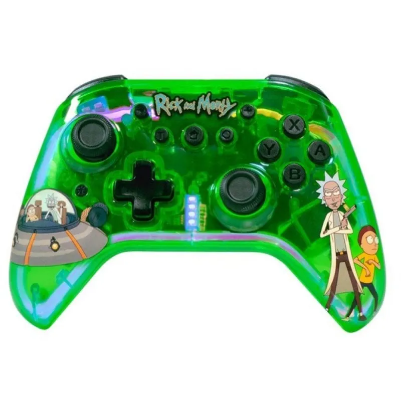 Gamepad Wireless QUO Blade Rick and Morty Design Ergonomico per SWITCH e PC - immagine 1