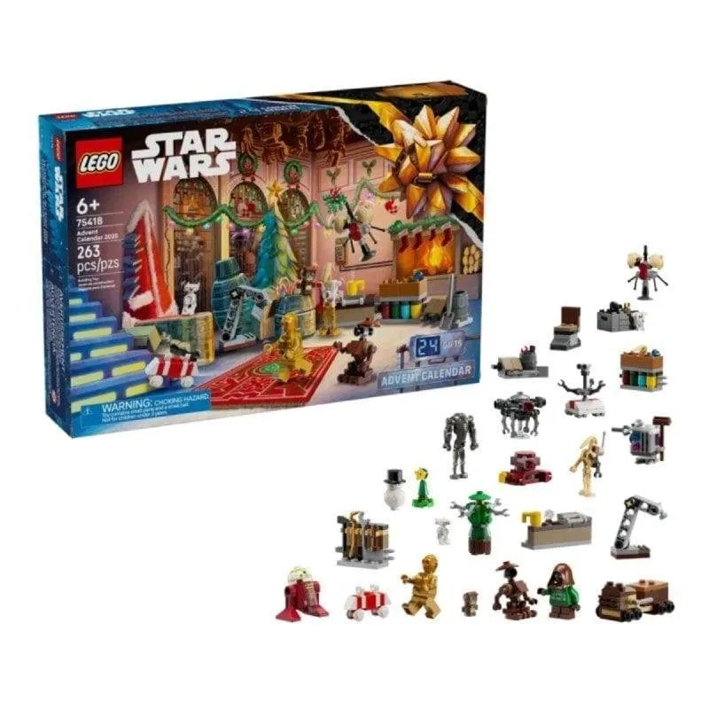 LEGO Star Wars Calendario dell'Avvento 75418 24 costruzioni/esclusive minifigure - immagine 1