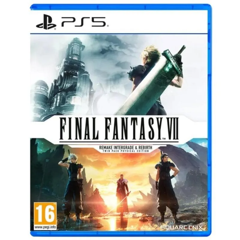 FINAL FANTASY VII REMAKE INTERGRADE & REBIRTH Twin Pack Physical Edition PS5 - immagine 1
