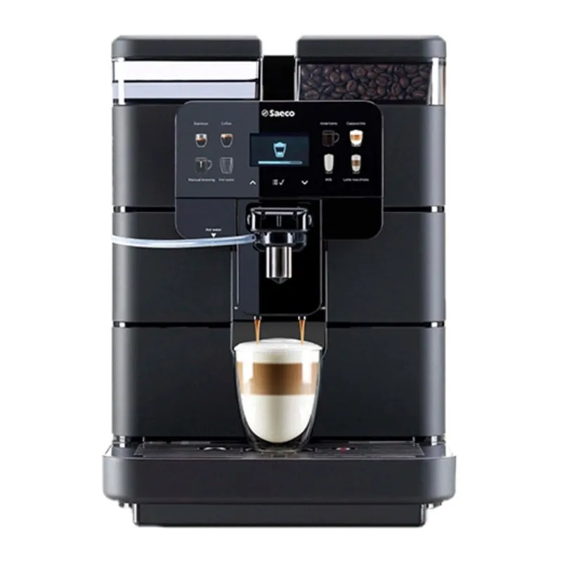 Caffettiera Semi-automatica Saeco New Royal OTC 2,5L 1400W Macinino integrato Nero - immagine 1