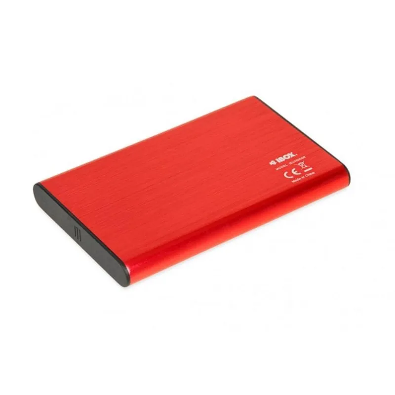 Box esterno iBox HD-05 2.5" SATA III USB 3.2 Gen 1 Rosso - immagine 1