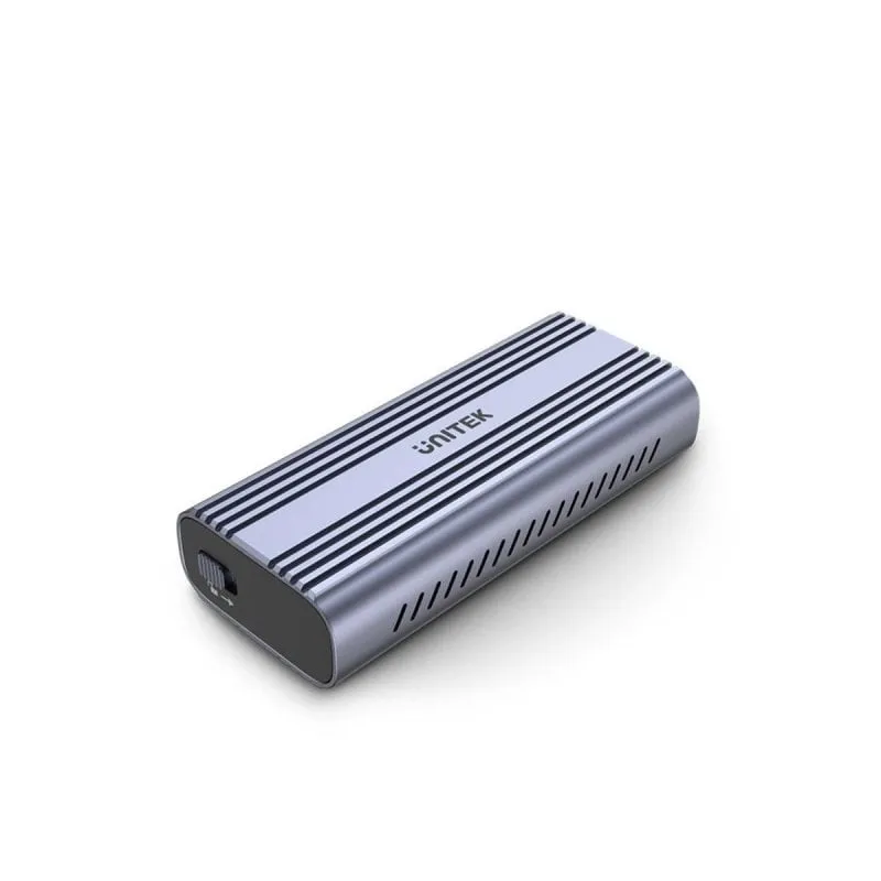 Box SSD UNITEK SolidForce Reefer M.2 Aluminium Grigio USB-C NVMe - immagine 1