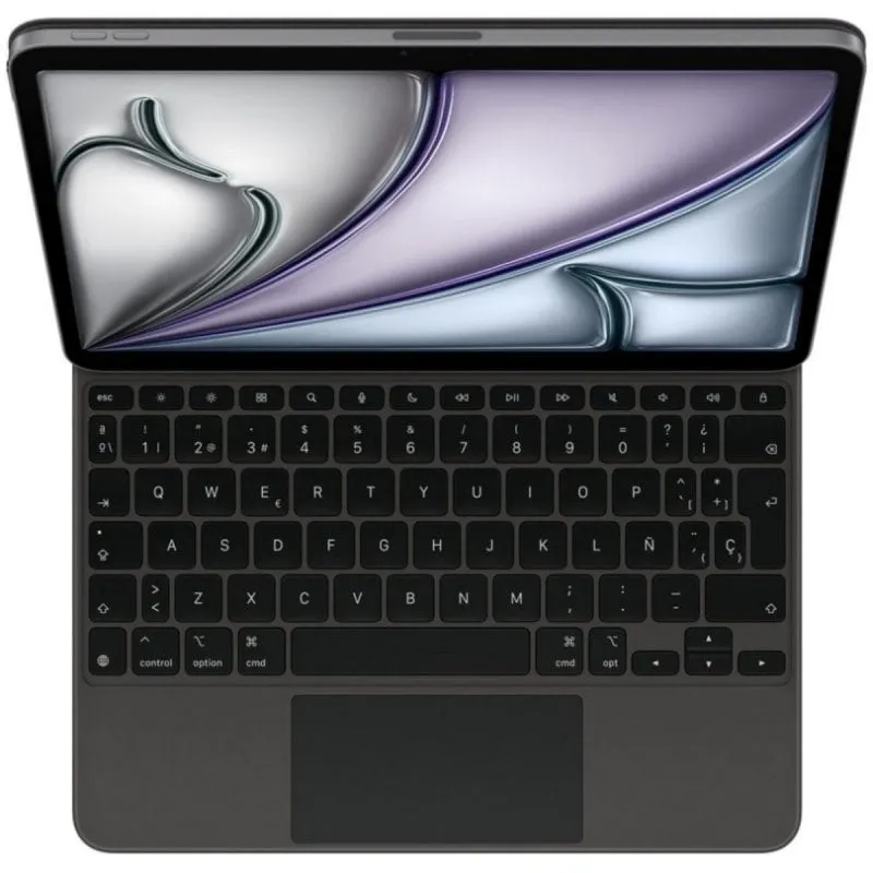 Tastiera Apple Magic Keyboard per iPad Air 11" Trackpad 14 tasti funzione Nero - immagine 1
