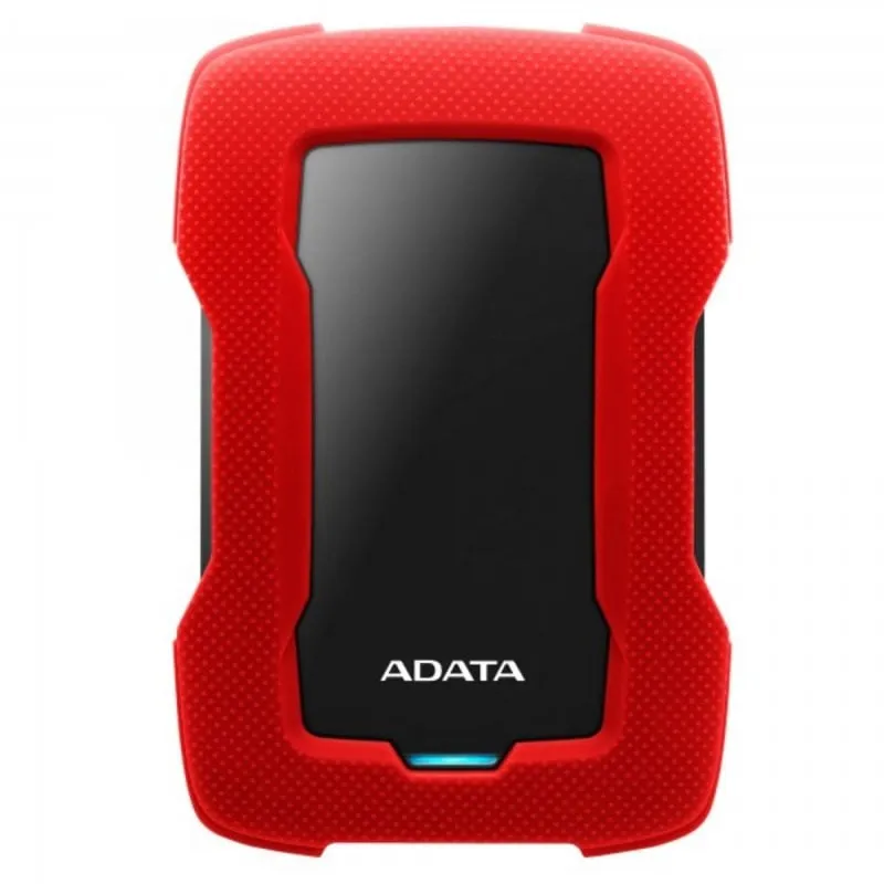 Disco Duro ADATA HD330 2TB HDD 2.5" USB 3.2 Gen 1 Antishock Rosso - immagine 1