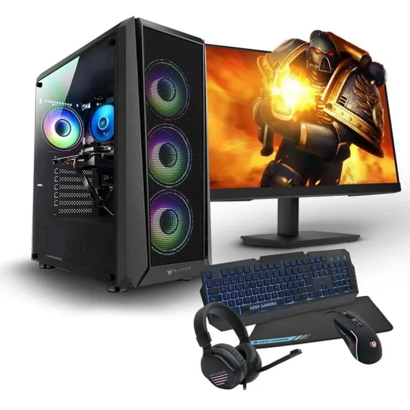 PC Racing Daitona AMD Ryzen 5 5600G 32GB 1TB SSD Monitor 27" Combo Gaming Windows 11 Pro - immagine 1