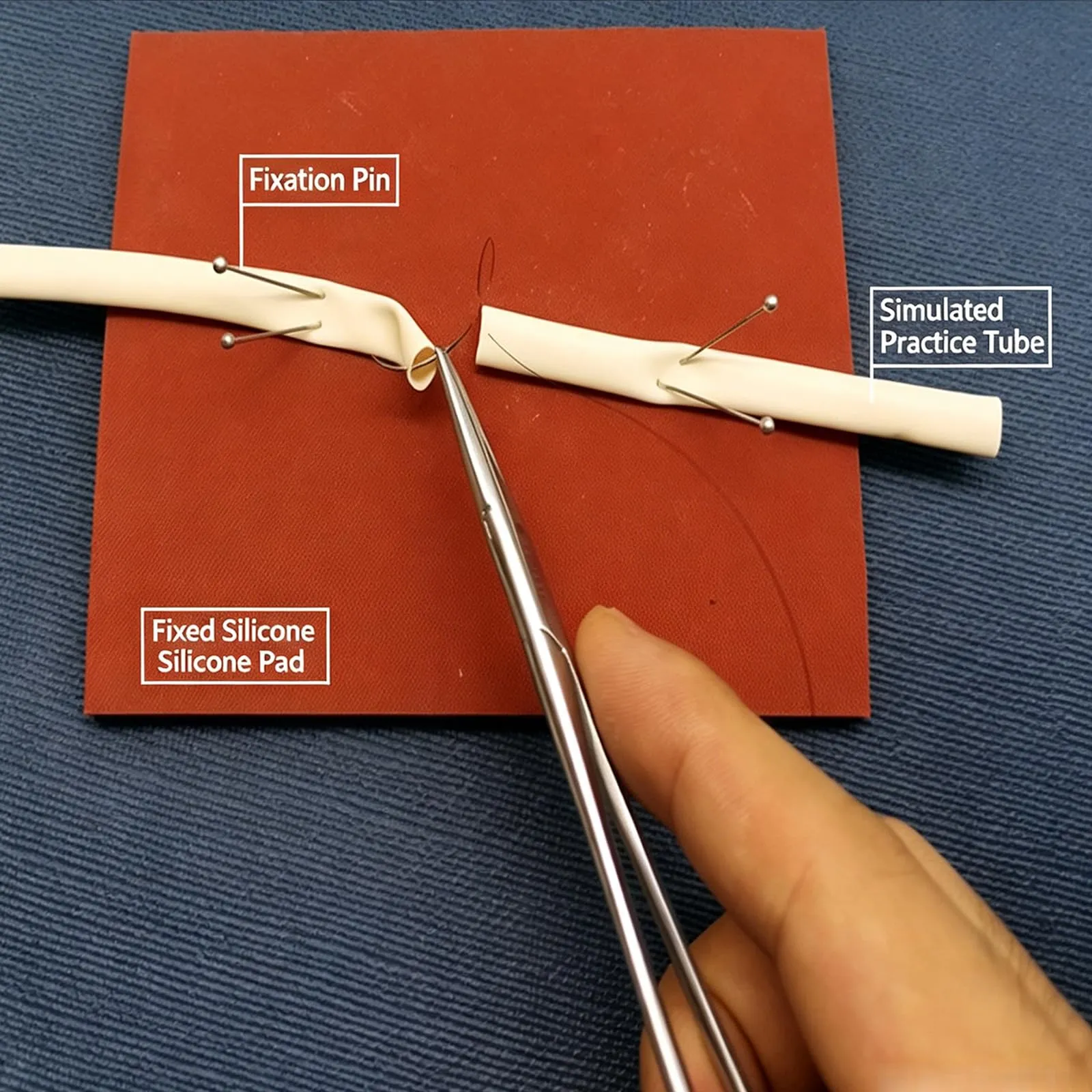Modello formazione sulla pratica sutura, 2mm capillary - immagine 3